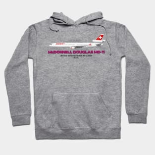 McDonnell Douglas MD-11 - Swiss International Air Lines Hoodie